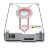 White HDD Icon